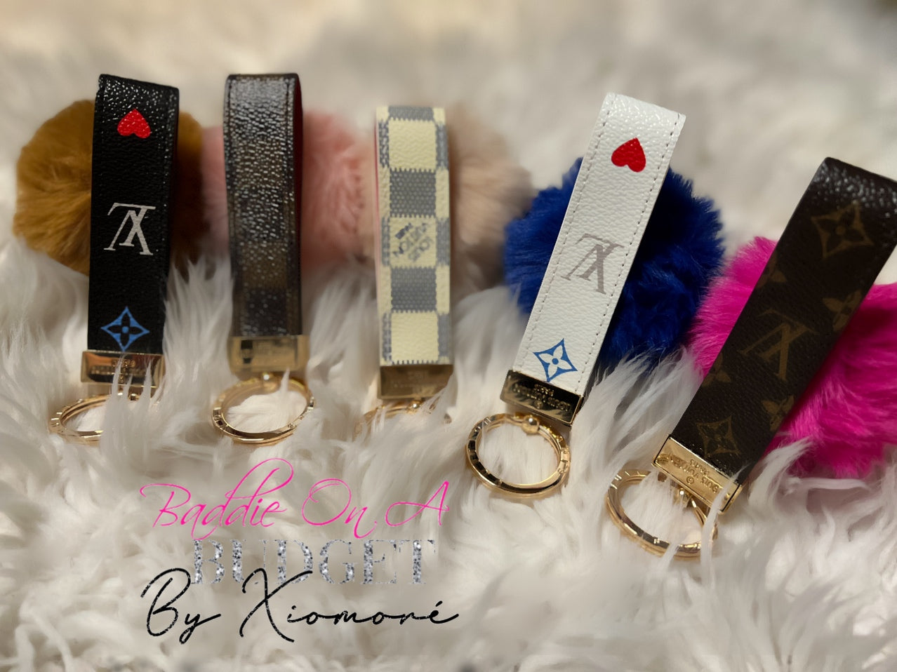 LV Lanyards W/Puff – Baddie On A Budget by Xiomore