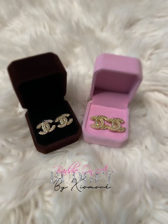 Double C Earrings – Baddie On A Budget by Xiomore